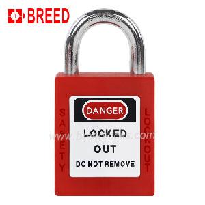 1 inch 25mm Hardened Steel Short Shackle LOTO Padlock D Type