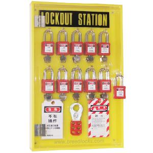 10 Locks Industrial Safety Lockout Tagout Cabinet