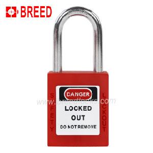 38mm Hardened Steel Shackle LOTO Padlock D Type