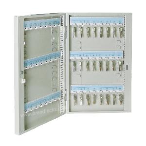 48 Hooks Steel Key Cabinet Master Key Management Station 