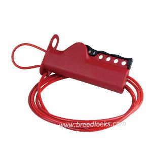 Adjustable Cable Lockout with Steel or Insulated Cable OSHA 