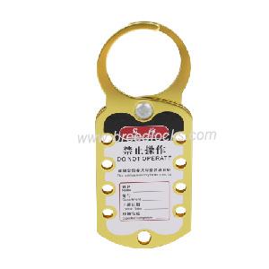 Aluminum Alloy Hasp 9 Padlock Holes 4 Colors Available