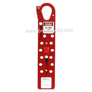 Buckle Hasp 12 Holes Anodized Aluminum Lockout Hasp