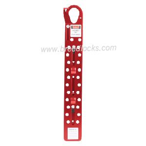 Buckle Hasp 24 Holes Anodized Aluminum Lockout Hasp