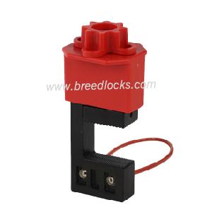 Clamp-On Sanitary Butterfly Valve Lockout with Steel Cable
