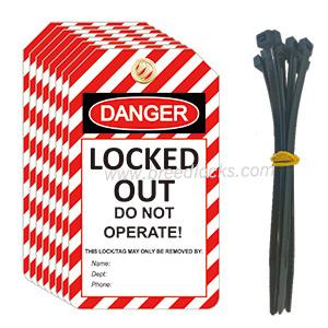 DO NOT OPERATE PVC Safety Danger Tag OSHA Compliant