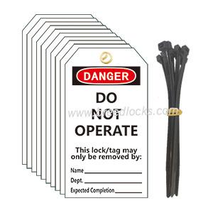 Danger DO NOT OPERATE OSHA Caution Safety Tag