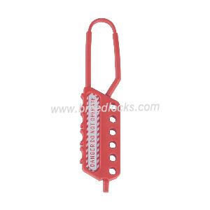 De-electric Plastic Safety Hasp 6 Padlock Holes