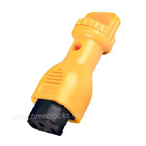 Electrical PLug Lockout for 3 Pin IEC Male Plug Connector