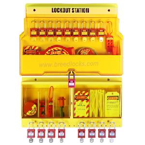 Wall Mounted Lockout Station Combined Lock Management Center